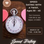 SPEED DATING WITH A TWIST, Ages 30 - 45--SOLD OUT