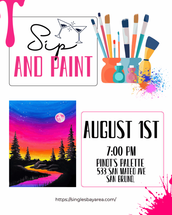 Early Bird Singles Night Paint & Sip