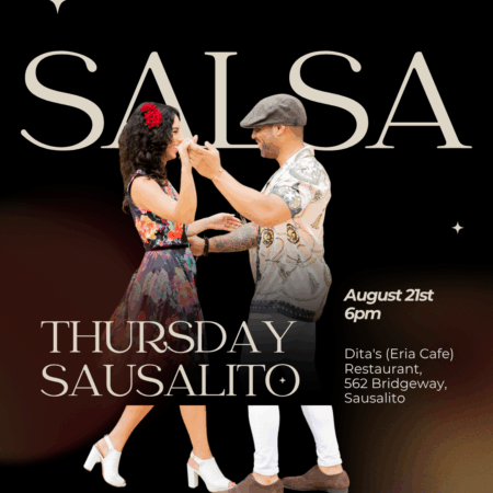 Early Bird Salsa Thursday in Sausalito August
