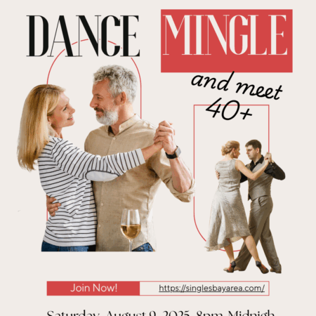 Last Minute Dance, Mingle & Meet Singles, ages 40+