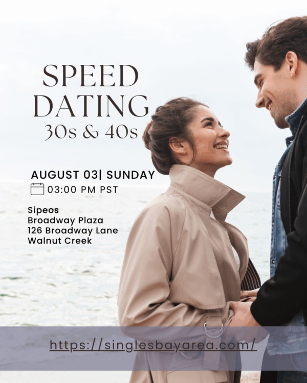 Early Bird SPEED DATING, 30s & 40s Walnut Creek