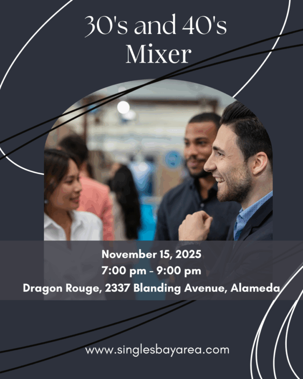 Early Bird Mixer in Alameda 30's &40's
