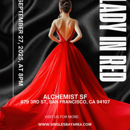Early Bird Lady in Red - DJ dance party, ages 21- 49