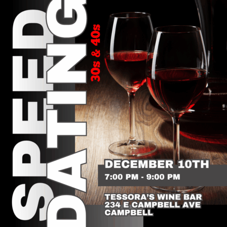 Early Bird Speed Dating Campbell, 30s & 40s