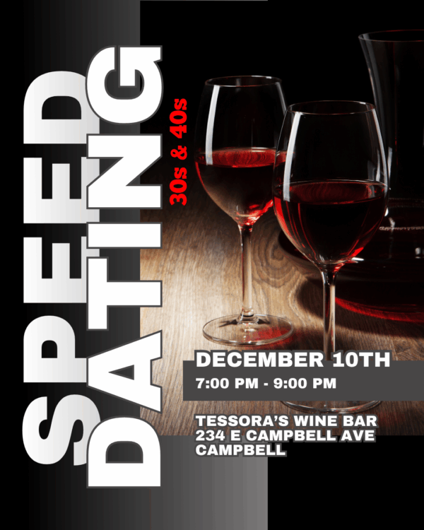 Early Bird Speed Dating Campbell, 30s & 40s
