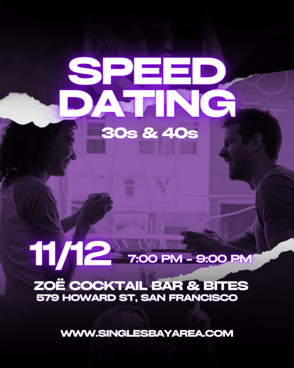 Early Bird Speed Dating 30s & 40s San Francisco