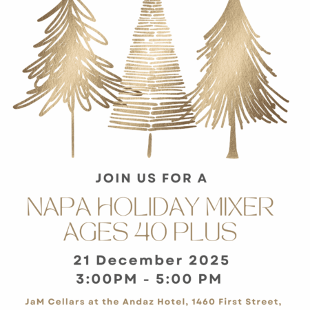 Early Bird Napa HolidayMixer, ages 40+