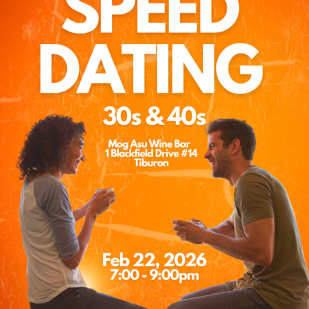 Early Bird SPEED DATING 30s & 40s TIBURON