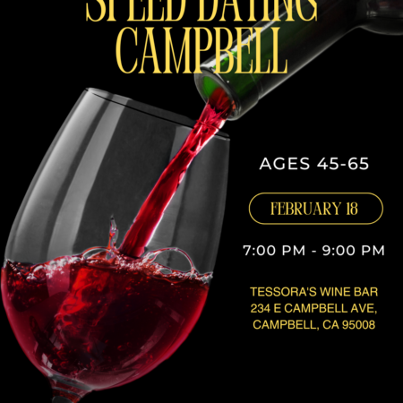 Early Bird Speed Dating Campbell, ages 45-65--SOLD OUT WOMEN