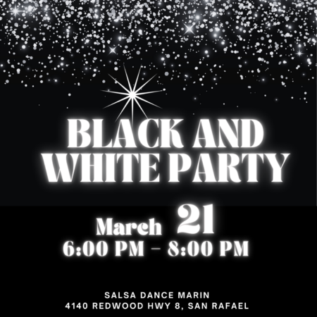 Last Minute Black & White Dance Party