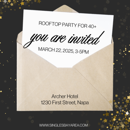 Last Minute ROOFTOP PARTY NAPA 40+