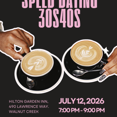 Early Bird SPEED DATING 30s & 40s, Walnut Creek