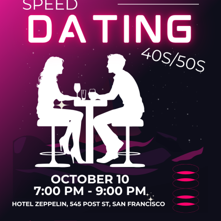 Early Bird SPEED DATING FOR 40S/50S SAN FRANCISCO