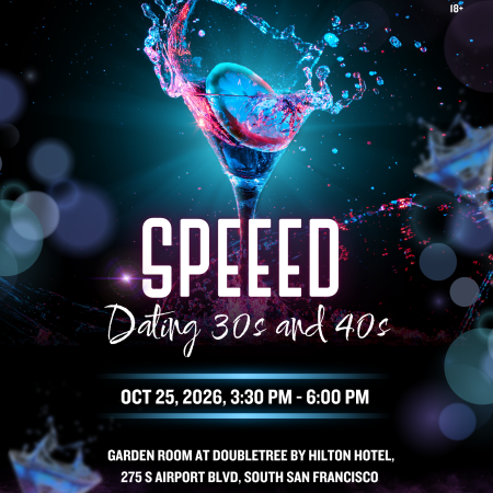 Early Bird PENINSULA SPEED DATING, 30S/40S