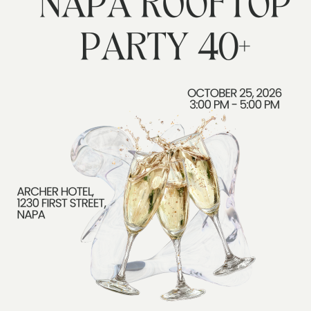 Early Bird ROOFTOP PARTY NAPA 40+