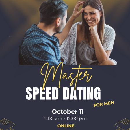 Early Bird Master Speed Dating for Men